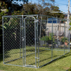 RapidMesh 2-In-1 Galvanised Steel Dog Run And Kennel Animal Enclosure - Image 2
