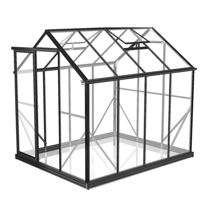 Greenhouse 6ft x 8ft Polycarbonate