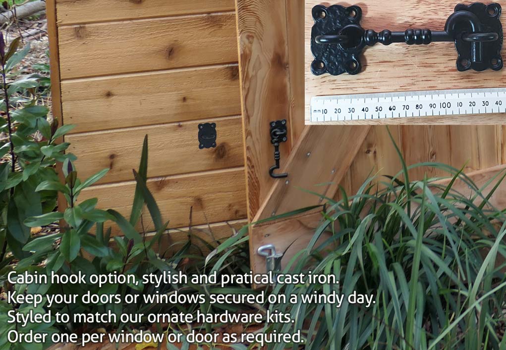 CEDAR SHED GLENDALE 8x8ft 2.5mx2.5m - Image 2