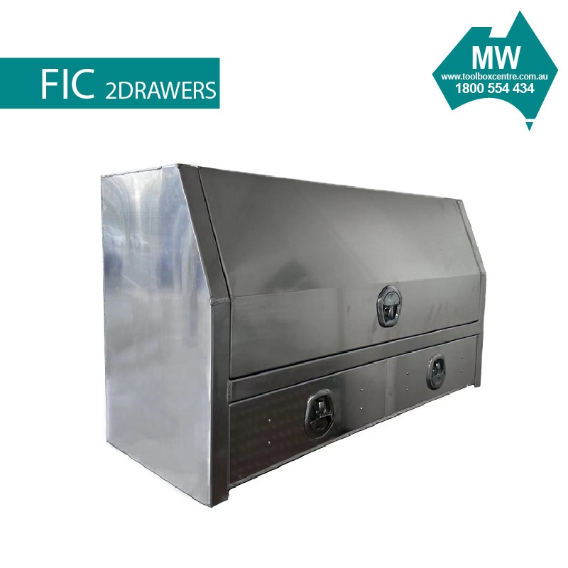 FIC 2 Drawers (Flat) – Side Opening Toolbox - Image 4