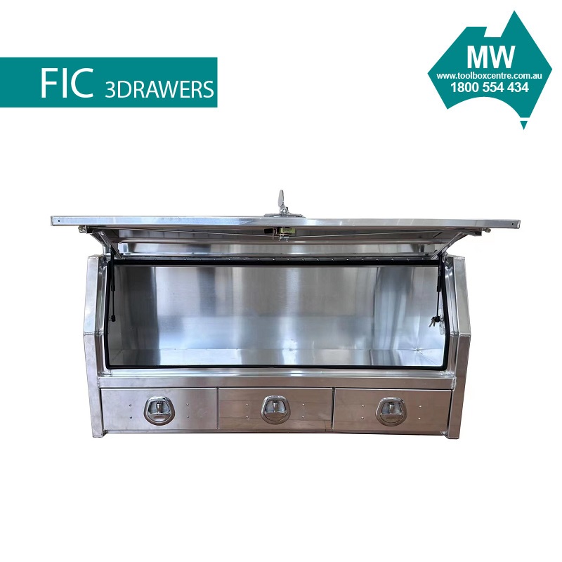 FIC 3 Drawers (Flat) – Side Opening Toolbox - Image 5