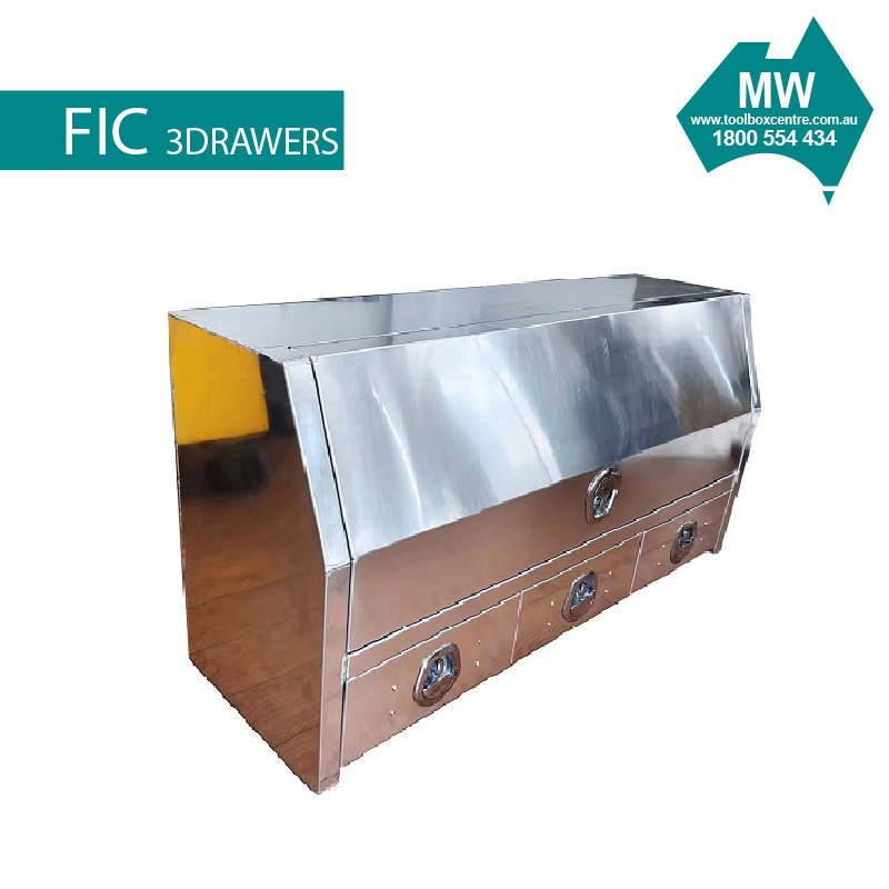 FIC 3 Drawers (Flat) – Side Opening Toolbox - Image 4