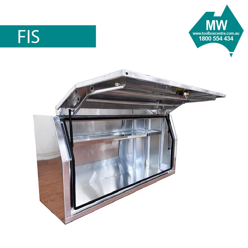 Aluminium Toolbox – FIS (Flat) – Side Opening Toolbox - Image 3