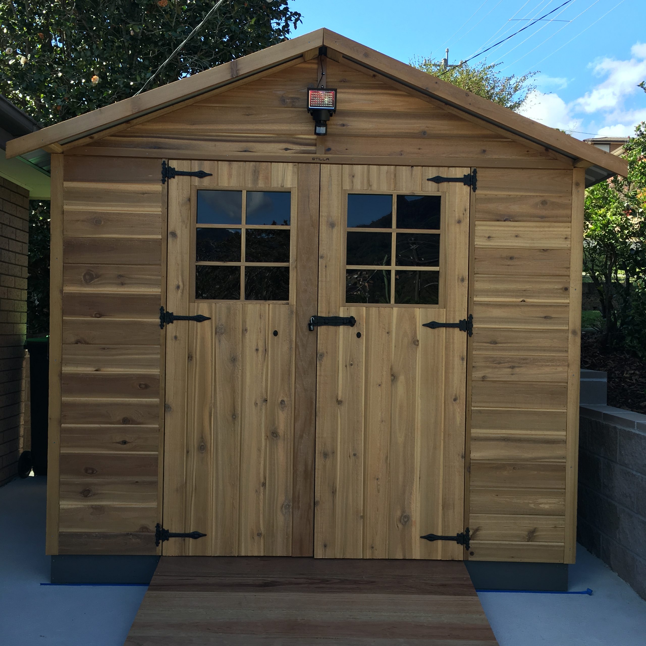 CEDAR SHED GLENDALE 8x8ft 2.5mx2.5m