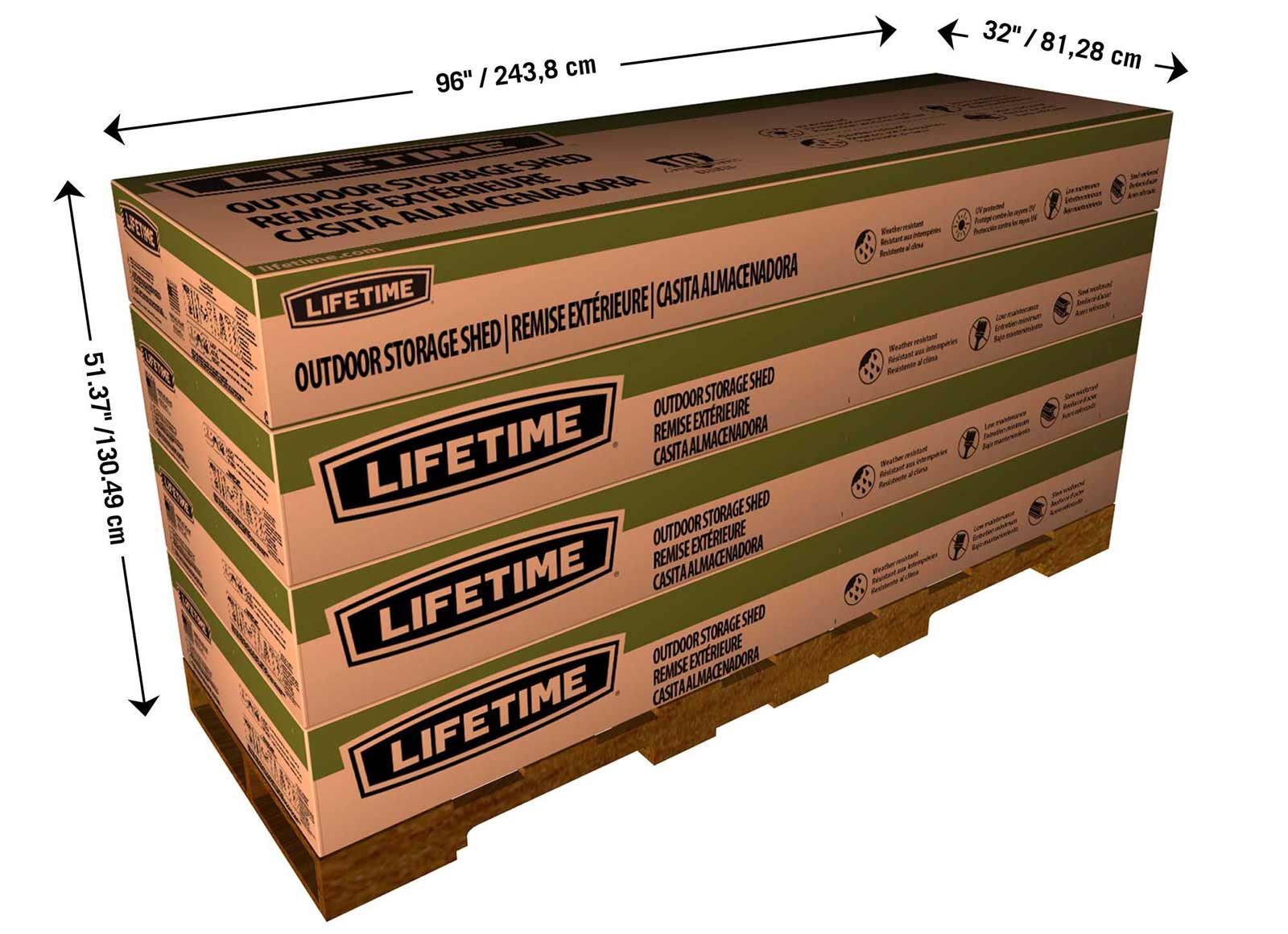 LIFETIME 20’x8′ GARDEN SHED 6.1mx2.4m - Image 7