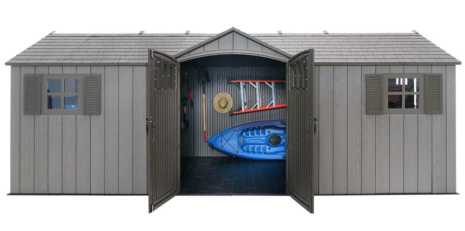 LIFETIME 20’x8′ GARDEN SHED 6.1mx2.4m - Image 6