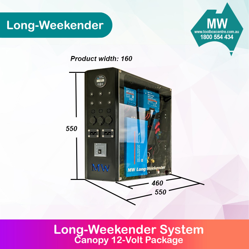 Long-Weekender Canopy Power Package 12v Electrical Dual Battery System - Image 4