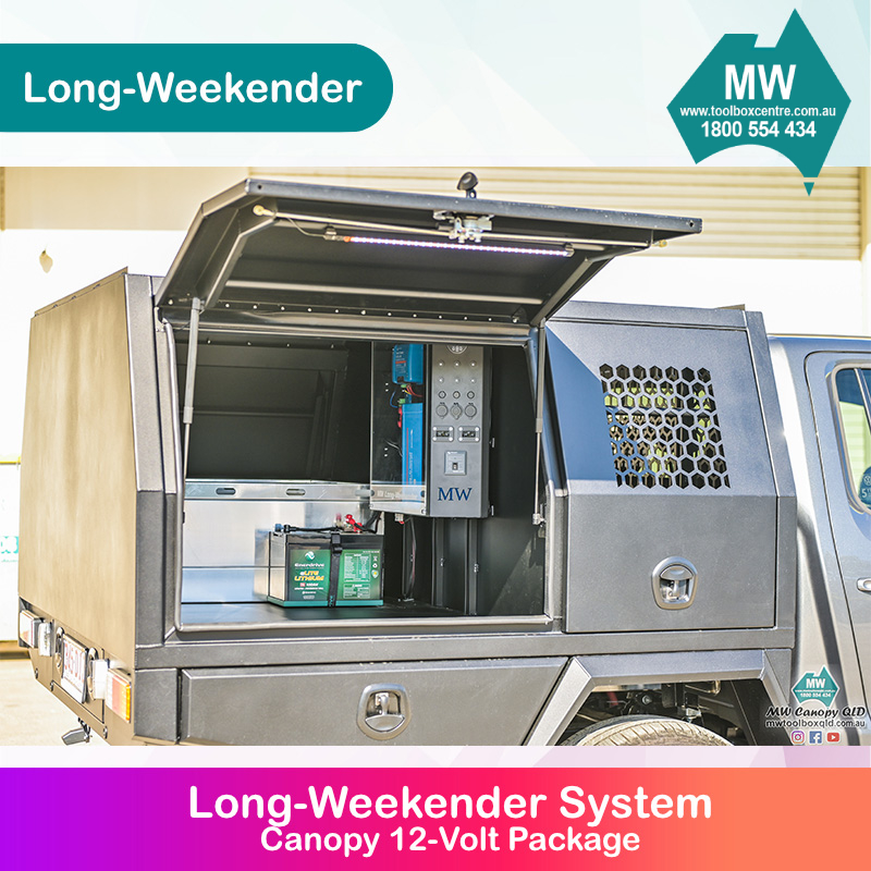 Long-Weekender Canopy Power Package 12v Electrical Dual Battery System - Image 8