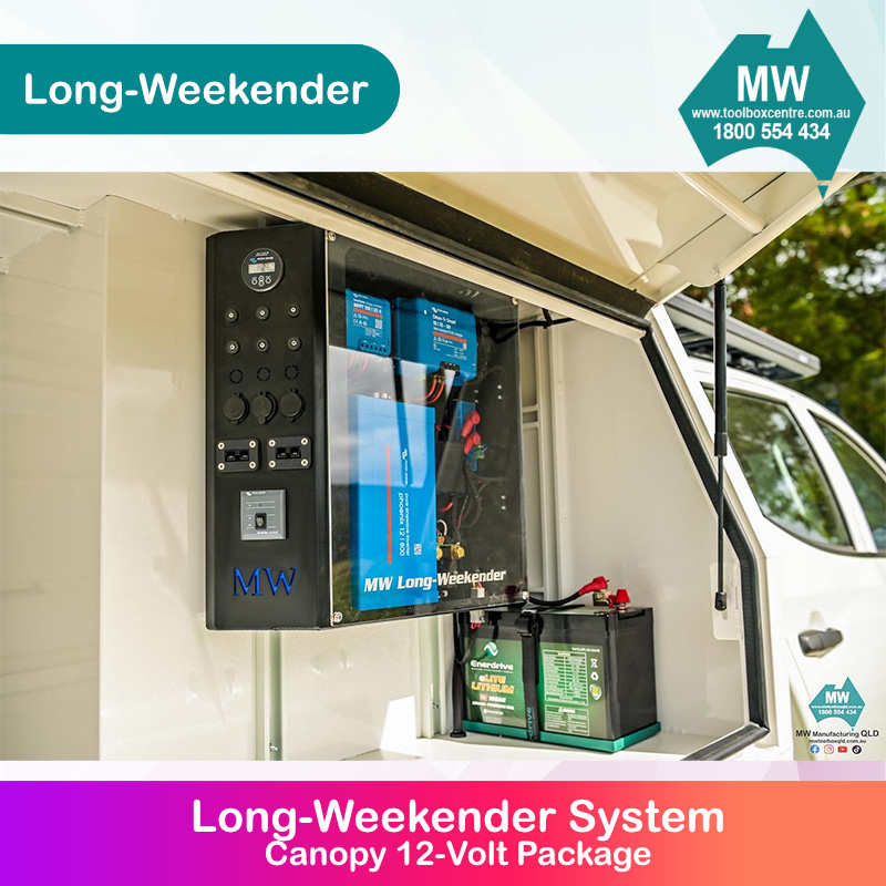 Long-Weekender Canopy Power Package 12v Electrical Dual Battery System - Image 9