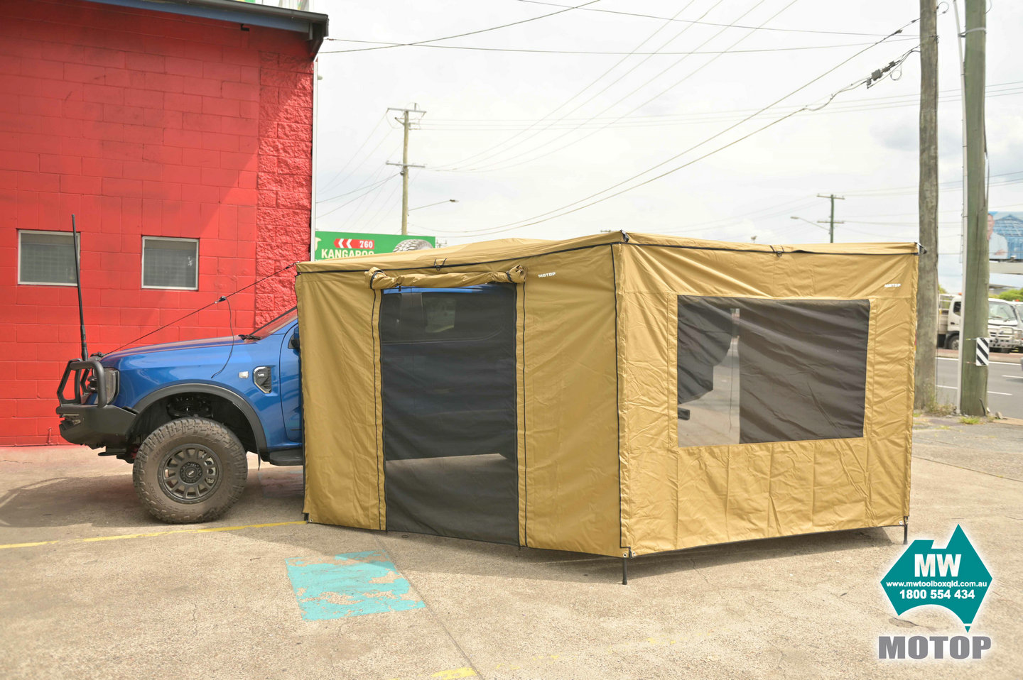 Motop Awning Wall Kit for 180 Freestanding Awning - Image 6