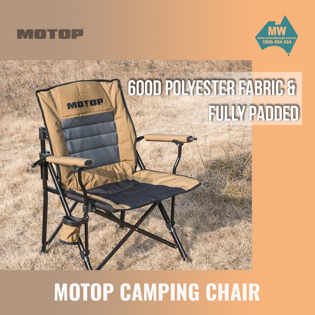 Motop Camping Chair (Pair)-Motop Accessories - Image 5
