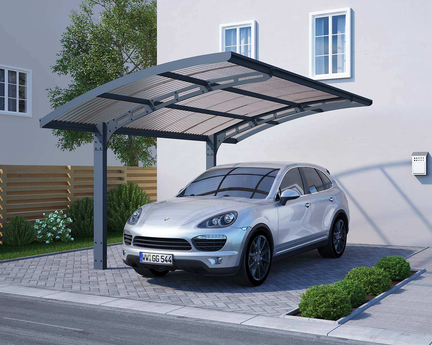 PALRAM ARIZONA WAVE CARPORT 5mx2.9m