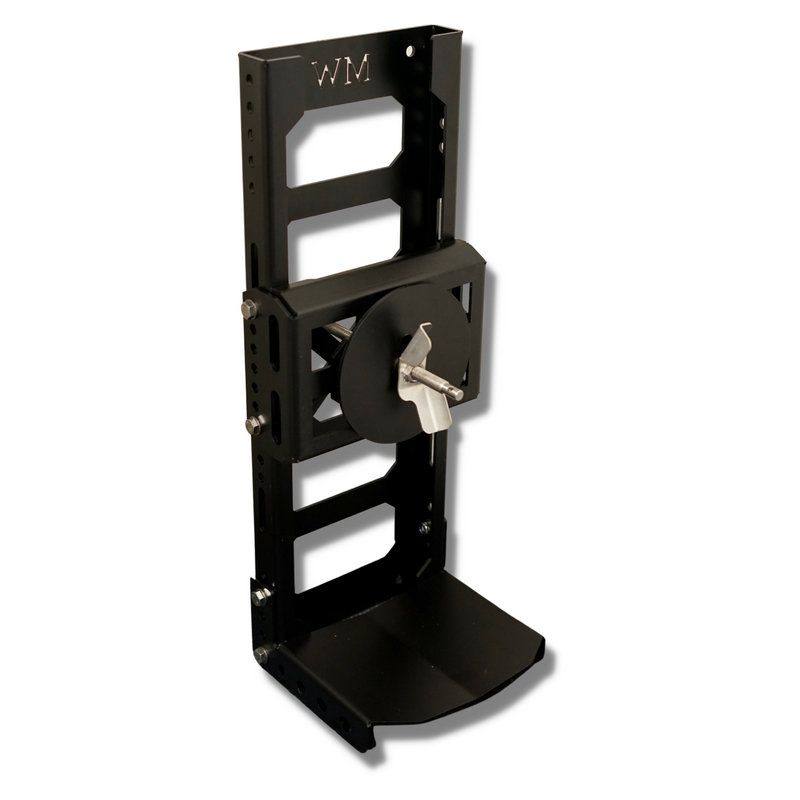 Premium Spare Wheel Holder – (Black Edition) - Image 2