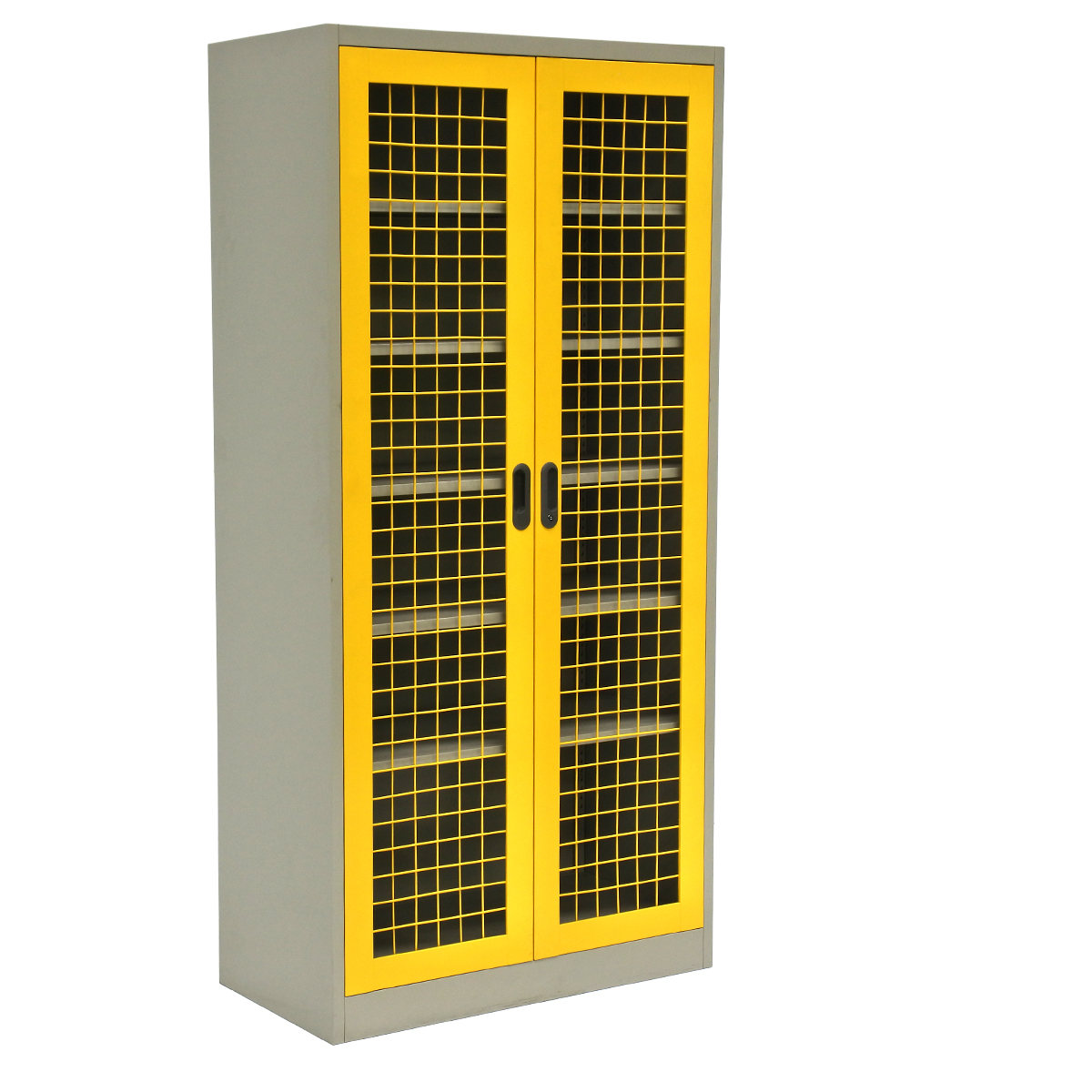 Mesh 2 Door Cabinet - Image 3