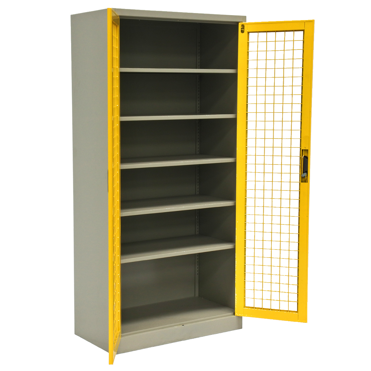 Mesh 2 Door Cabinet - Image 2