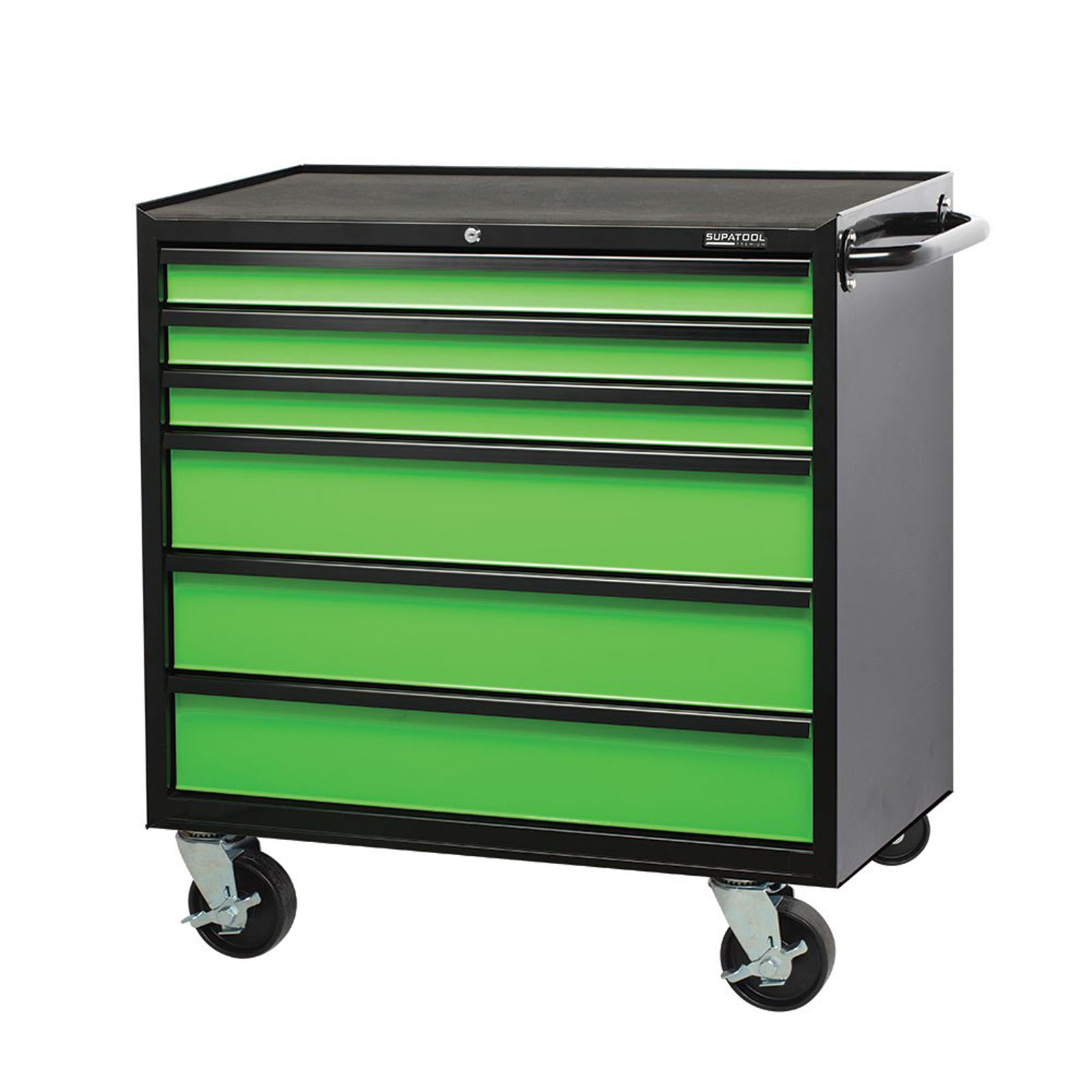 Supatool Premium 6 Drawer Wide Body Tool Trolley - Image 2