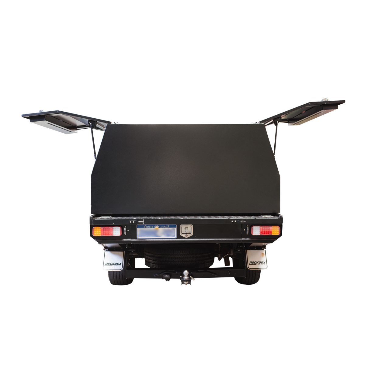 1800mm Aluminium Canopy – Black - Image 5