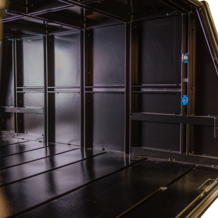 1800mm Aluminium Canopy – Black - Image 6