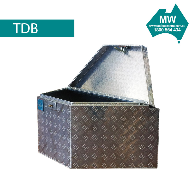 TDB Aluminium Toolbox – Top Opening Toolbox - Image 3