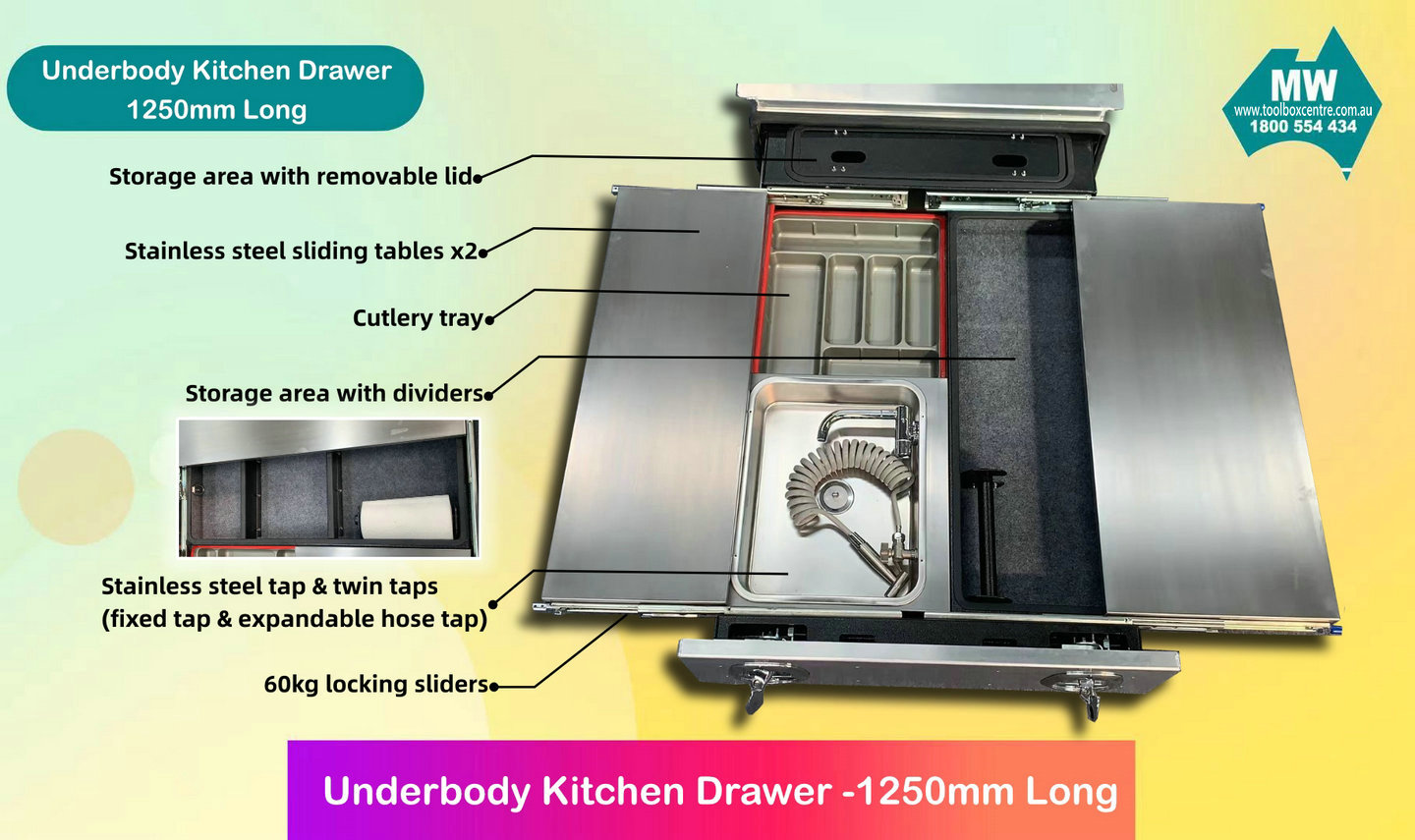 Underbody Kitchen Drawer - Image 4