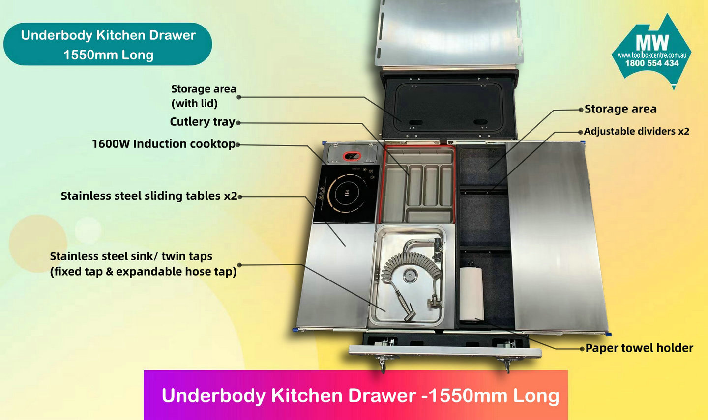 Underbody Kitchen Drawer - Image 7