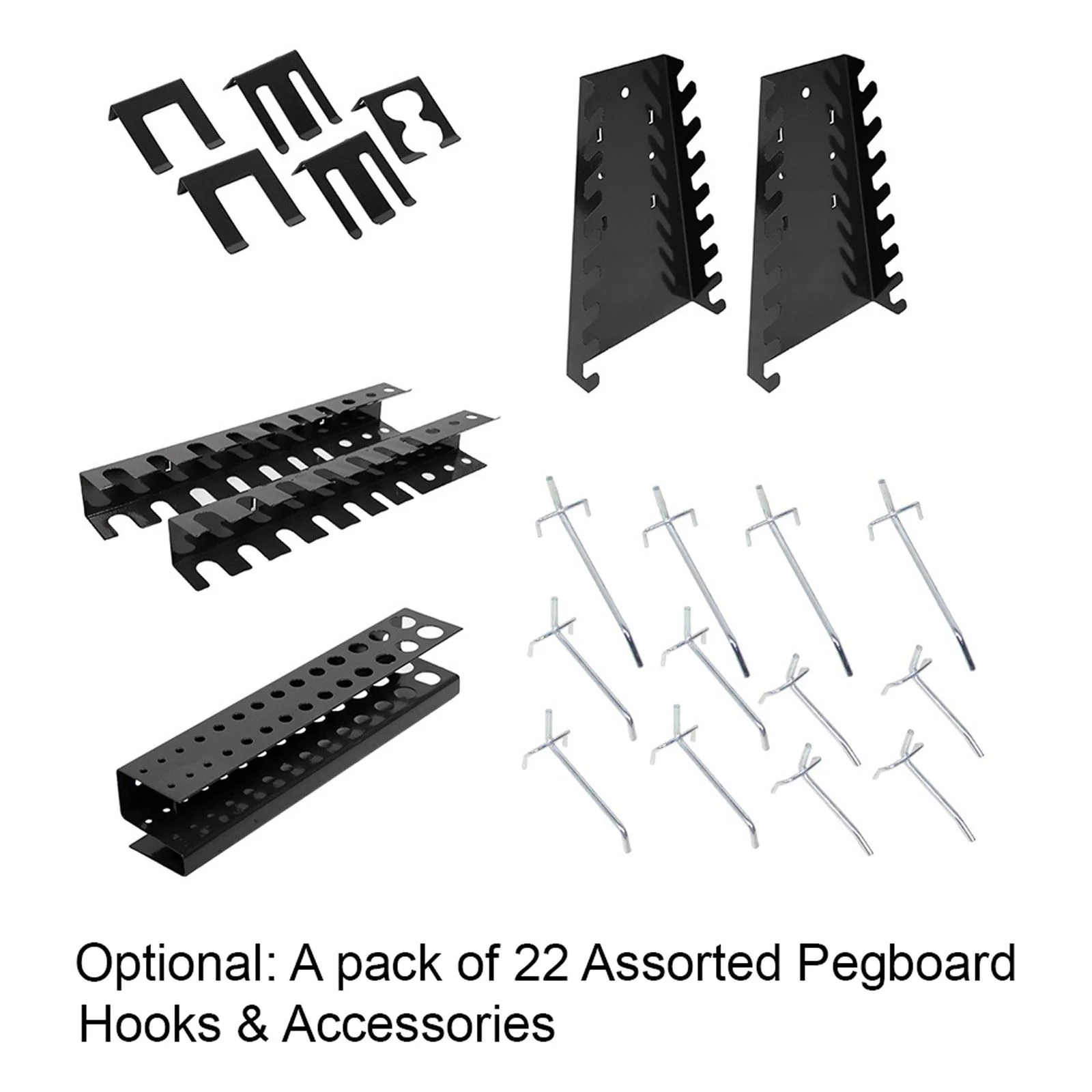 UltraTools 3200/3550mm x 550mm x 2025mm Black Classic Workshop Garage Storage Corner Cabinet Set - Image 12