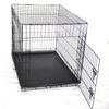 YES4PETS 48' Collapsible Metal Dog Puppy Crate Cat Cage With Divider - Image 6