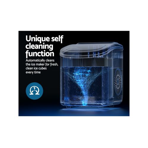 Devanti Portable Ice Maker Machine 12kg - Image 8