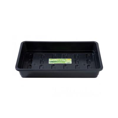 Midi Garden Tray without holes, Black Each