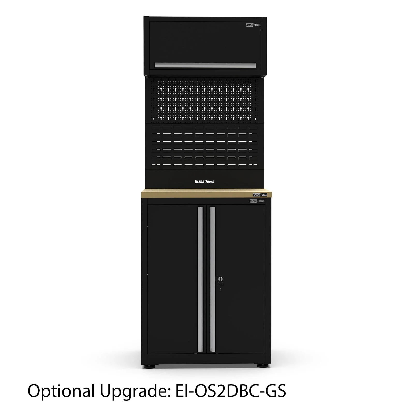 UltraTools 5150mm x 550mm x 2025mm Black Classic Workshop Garage Storage Cabinet Set - Image 13