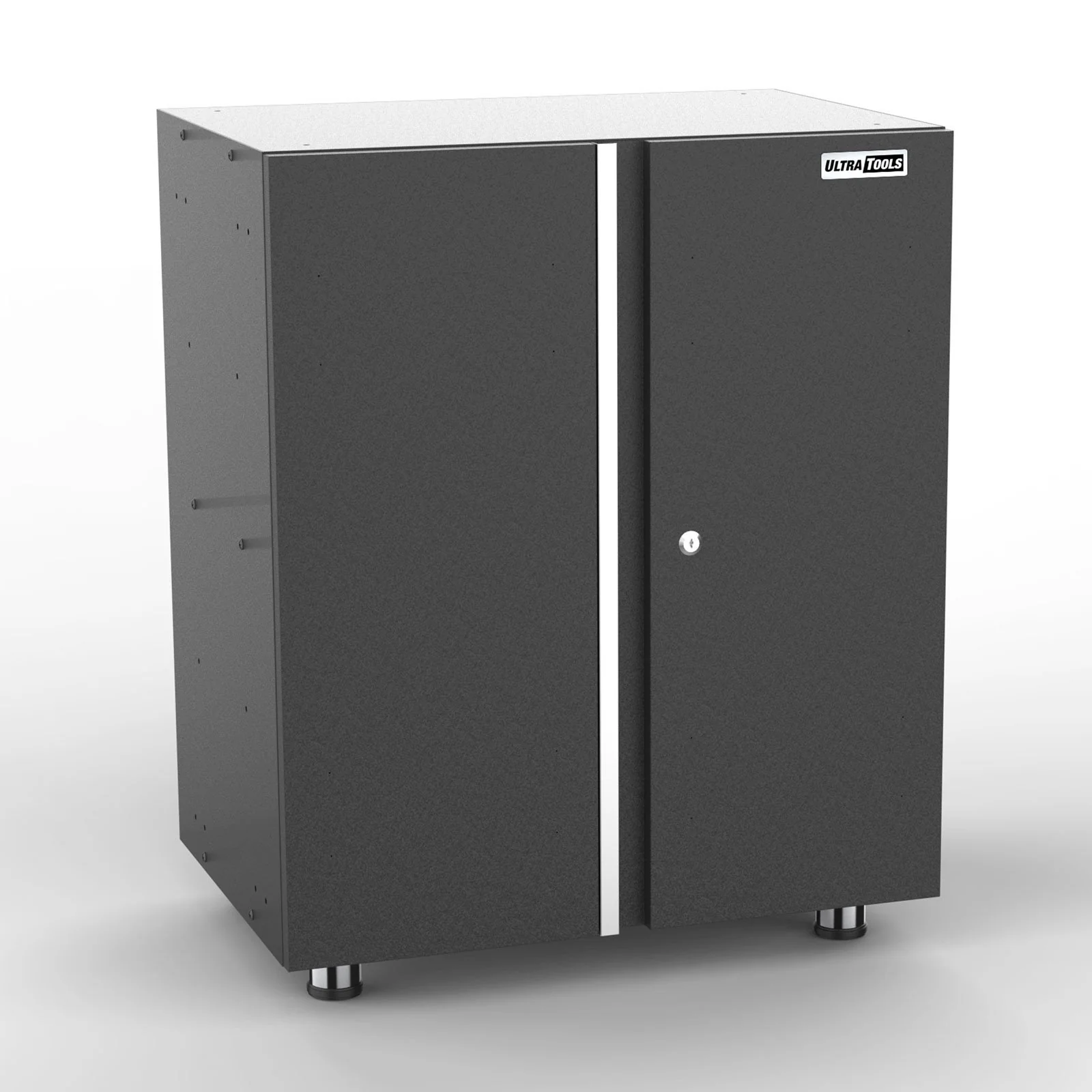 Workshop Garage Storage Cabinet & Workbench Set - UltraTools 4056mm x 500mm x 1870mm Black - Image 11