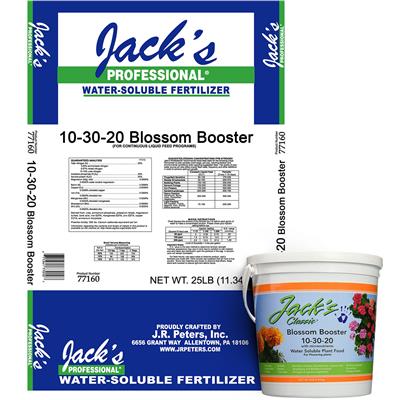 Jack's Fertilizer 10-30-20 Blossom Booster
