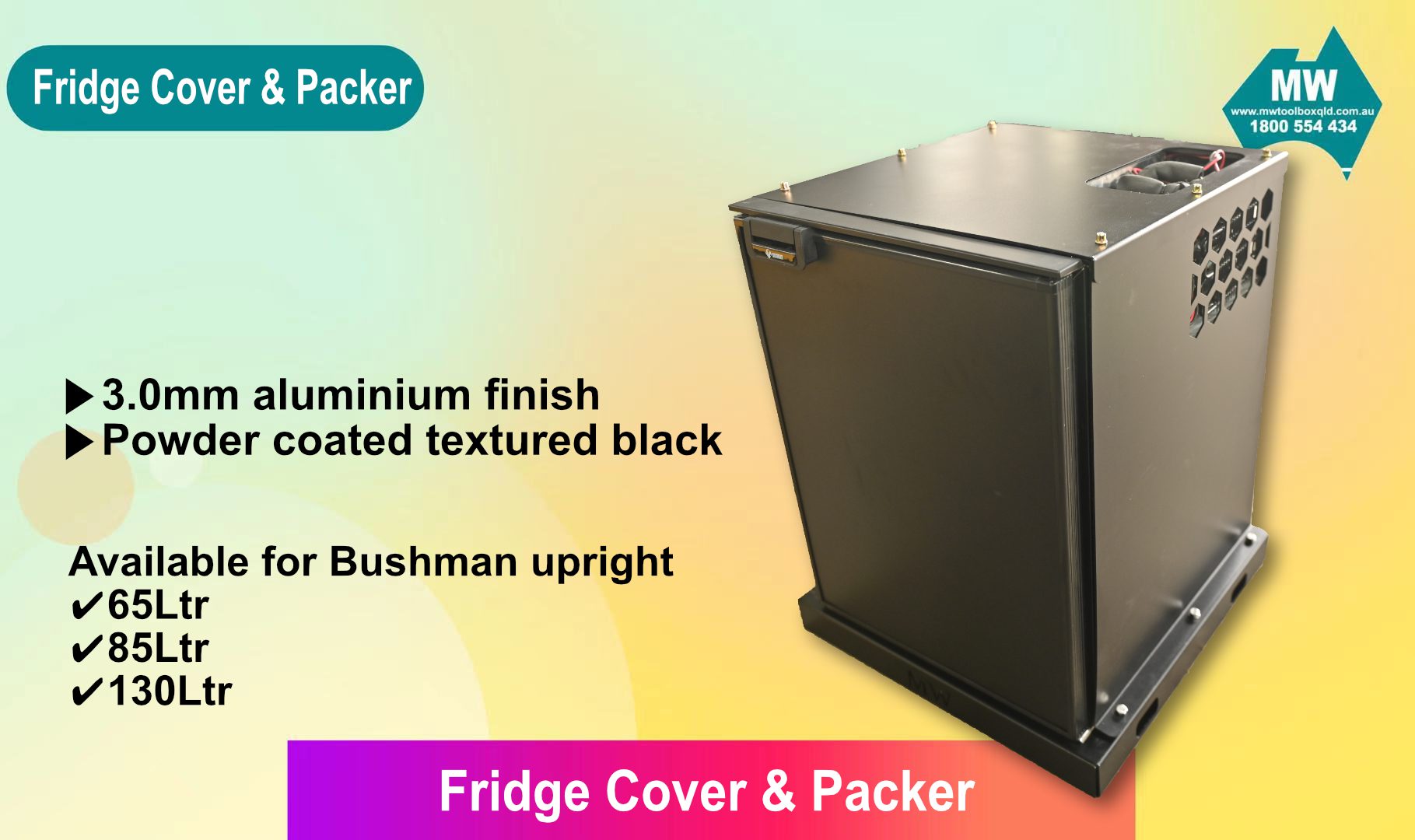 Fridge Cover & Packer (For Bushman DC 65-X) - Image 2