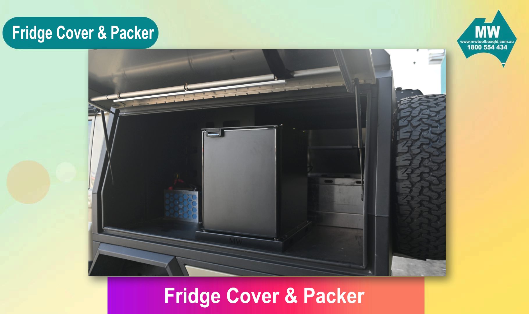 Fridge Cover & Packer (For Bushman DC 65-X) - Image 4