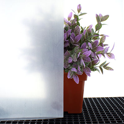 Clear Double Layer Tube Greenhouse Film, 6mil