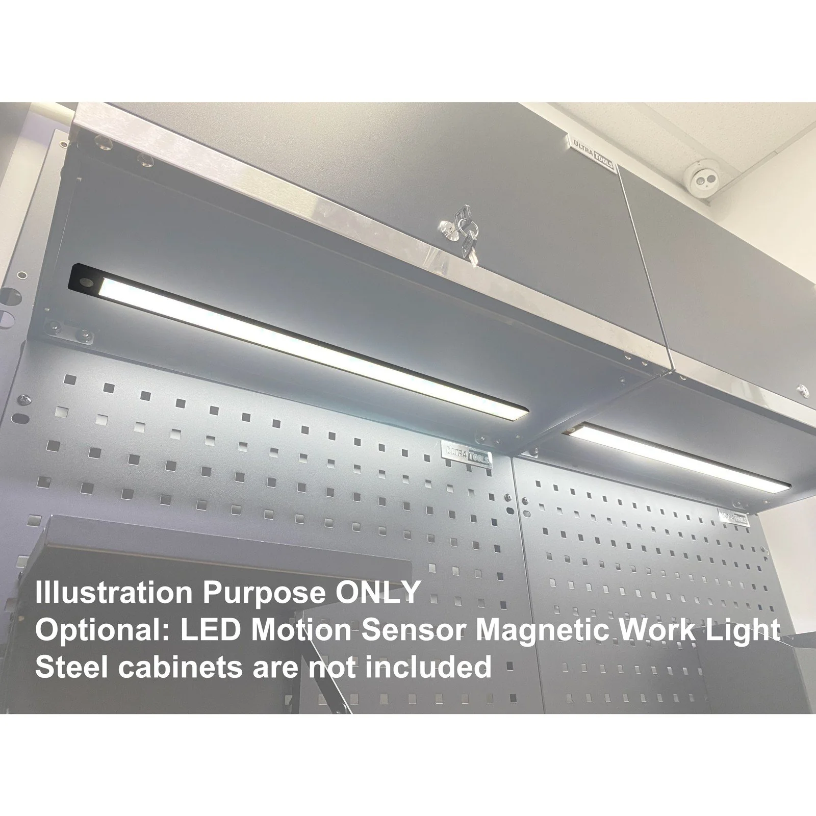 UltraTools 4740mm x 500mm x 1870mm Black Workshop Garage Storage Cabinet Set - Image 25