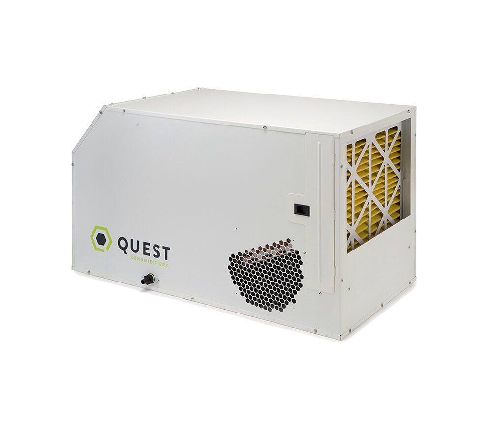 QUEST DUAL 155 OVERHEAD DEHUMIDIFIER - 71L / DAY